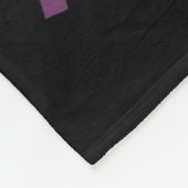 31. Nur ein Mädchen, das wirklich Lieben hat. Fleecedecke (Ecke)