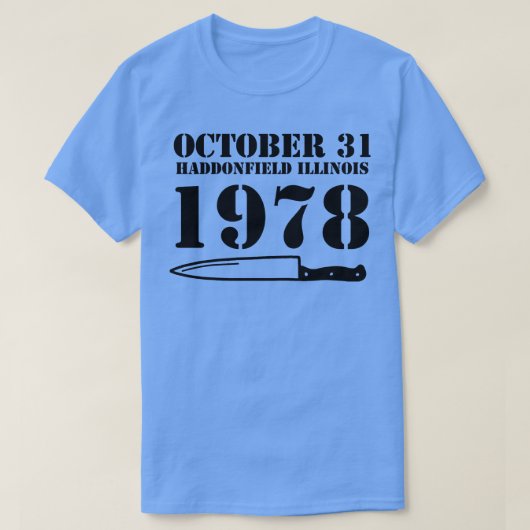 31. Oktober 1978 1 T-Shirt (Design vorne)