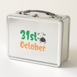 31. Oktober - Halloween Metall Brotdose