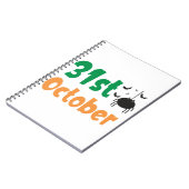 31. Oktober - Halloween Notizblock (Linke Seite)