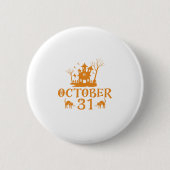 31. Oktober-halloween-oktober-beängstigend-spooky- Button (Vorderseite)