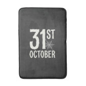 31. Oktober Halloween Spinnennetz-Design Badematte (Vorderseite Vertikal)