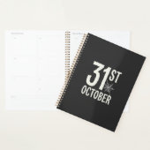 31. Oktober Halloween Spinnennetz Design Planer (Anzeige)