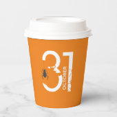 31. Oktober Pappbecher (Vorderseite)