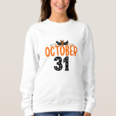 31. Oktober Sweatshirt (Vorderseite)