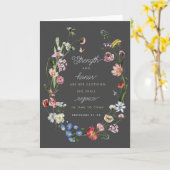 31 Wildblumen fördern Kraft und Ehrensprichwörter Karte (Gelbe Blume)