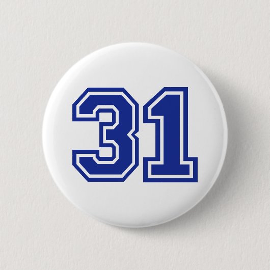 31 - Zahl Button (Vorderseite)