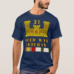 31st Engineer Battalion ENG Zweigstelle ColdVet w T-Shirt