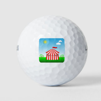 3204Circus Zelt-Symbol Golfball