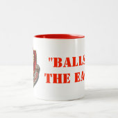 320th Feld-Artillerie-Kaffee-Tasse Zweifarbige Tasse (Mittel)