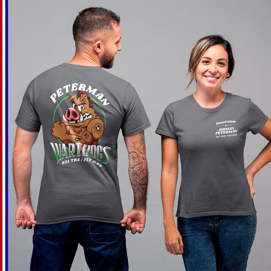 321 Abschluss für Grundschulungen der Warthogs Air T-Shirt