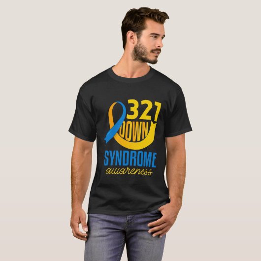 321 Down-Syndrom T-Shirt (Vorne ganz)
