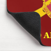 321. IM FLUGZEUG FELDKÜNSTLERIE MOUSEPAD (Ecke)