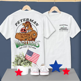 321 Warthogs Air Force BMT Abschluss Light Color T-Shirt