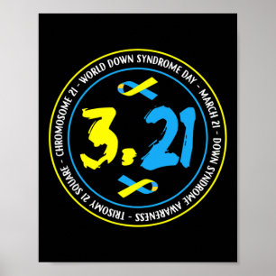321 World Down Syndrom Awareness Poster