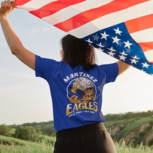 322 Eagles Air Force Basic Training Abschluss T-Shirt