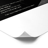 322 Schädel und Knochen Poster (Ecke)