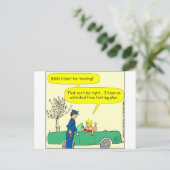 323 Freier sims Ticket Farbe Cartoon Postkarte (Stehend Vorderseite)