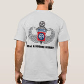 325. Im Flugzeug Infanterie-T - Shirt (Rückseite)