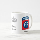 325. Im Flugzeug Infanterie-Tasse Kaffeetasse (VorderseiteRechts)