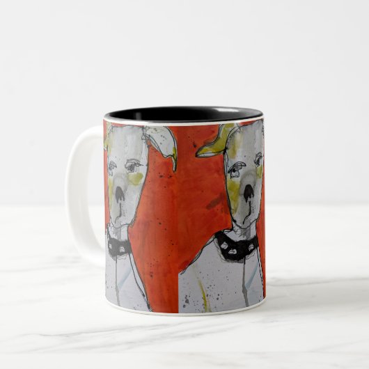 325 ml. Tasse - Hund (Vorderseite Links)