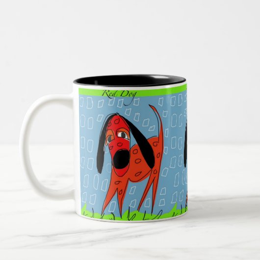 325 ml. Tasse - Red Dog (Links)