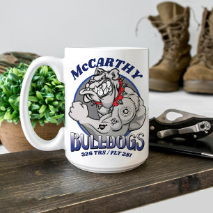 326 Bulldogs Air Force BMT Abschluss Custom Gift Kaffeetasse