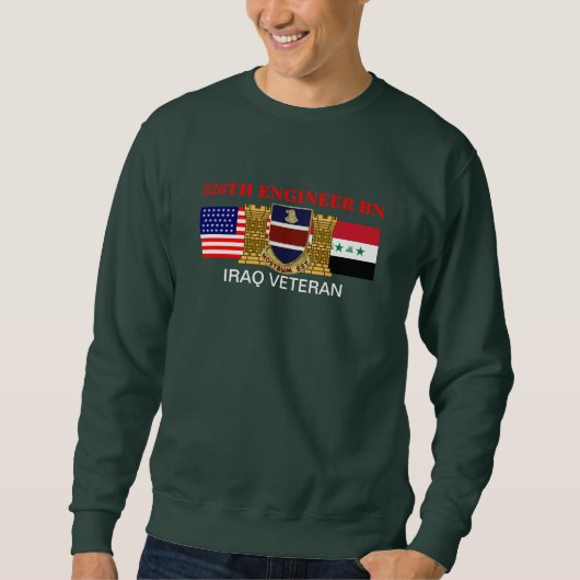 326. ENGINEER-BATTALION-IRAK-KRIEG SWEATSHIRT (Vorderseite)