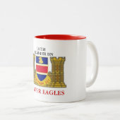 326TH INGENIEURBNsapper-ADLER-TASSE Zweifarbige Tasse (VorderseiteRechts)