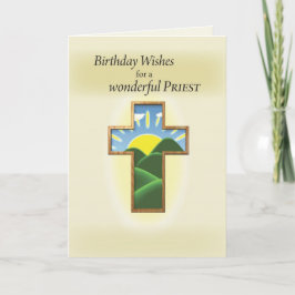 3272 Geburtstagspriester, Kreuz Karte