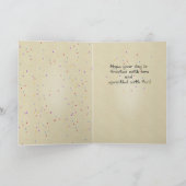 3273 Angel Birthday Bärenkuchen Karte (Innenseite)