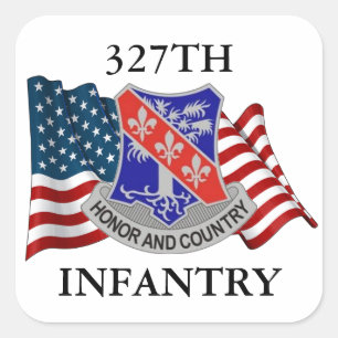 327. INFANTRY STICKERS