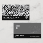 329 mit großem Bildschirm - Ökosystem Visitenkarte (Vorne/Hinten)