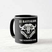 32-Bataillon-Tasse Tasse (Vorderseite Links)