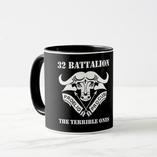 32-Bataillon-Tasse Tasse (Vorderseite Links)