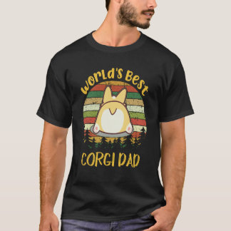 32 Bester Corgi-Vater der Welt Corgi T-Shirt