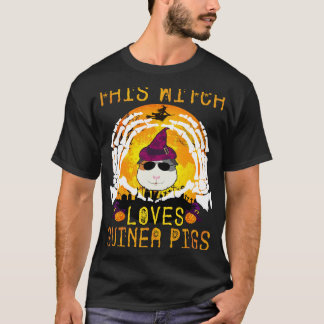 32 Diese Hexe Liebe Guinea Pigs Halloween T-Shirt