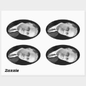 32 Franklin D. Roosevelt1 Ovaler Aufkleber (Blatt)