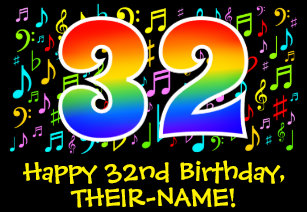 Geburtstag 32 Geschenke Zazzle De
