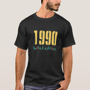 32. Geburtstag Ladys Mens 32 Jahre 1990 2 T-Shirt