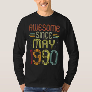 32. Geburtstag Phantastisch seit Mai 1990 32 Jahre T-Shirt