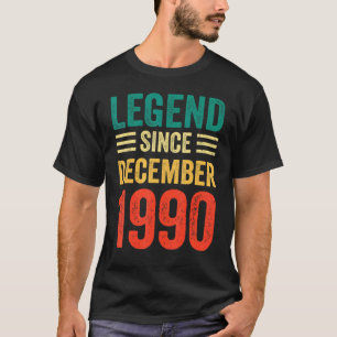 32. Geburtstag seit Dezember 1990 32 Jahre T-Shirt