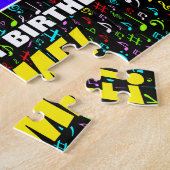 32. Geburtstag — Spaß, farbenfrohe Musiksymbole &  Puzzle (Seite)