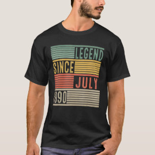 32. Geburtstagsfeier Seit Juli 1990 32 Jahre alt T-Shirt