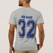 32 Gewohnheit Jersey T-Shirt (Rückseite)