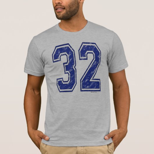 32 Gewohnheit Jersey T-Shirt (Vorderseite)