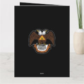 32-Grad-Begrüßung Karte (Rückseite)