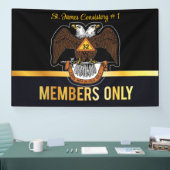 32 Grad Freemason Banner (Messe)