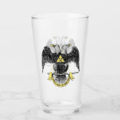 32 Grad Freemason Glas (Vorderseite)