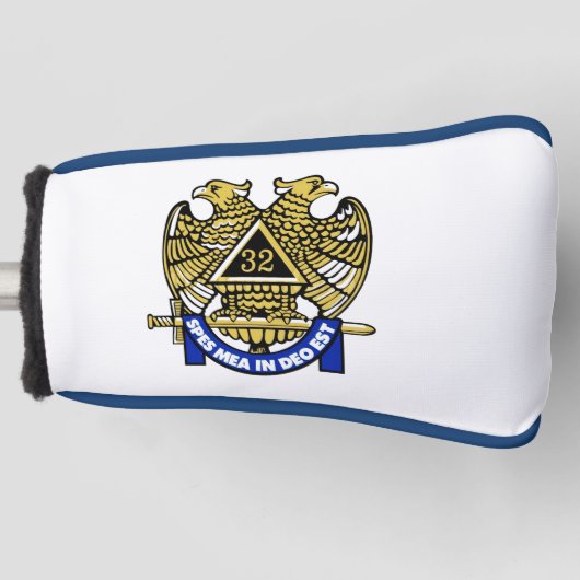 32 Grad Mason   Golf Headcover (Vorderseite)